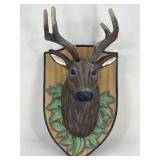 Paper Mache Deer Mount