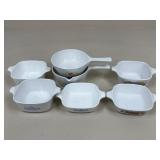 Corningware Casserole Dishes & Sauce Pans