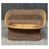 Wicker Loveseat