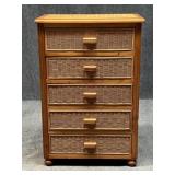 Woven Chest of Drawers