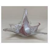Murano Art Glass Basket