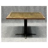 Square Top Pedestal Table