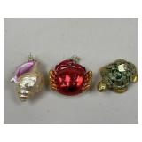 Kurt S. Adler Ornament / 3 pc