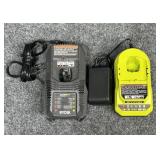 Ryobi Battery Chargers / 2 pc