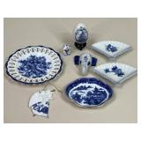 Blue & White Ceramic Assortment