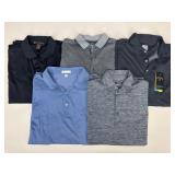 Sz. XL Menï¿½s Golfing Shirts|5 pc