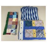 Small Handmade Quilts / Blankets / 3 pc