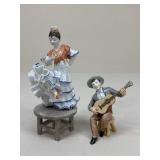 Galvez Porcelain Figurines|2 pc
