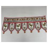 Tapestry w/ Mirror Accents