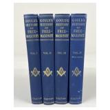 History Of Freemasonry Books / 4pc