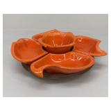 USA Pottery Lazy Susan Chip-N-Dip