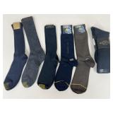 NEW Menï¿½s Socks: Gold Toe + NWT / 8 pairs