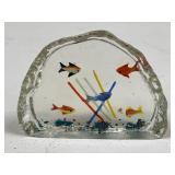 Art Glass Fish Paperweight