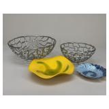 Decorative Bowl Assortment|4 pc