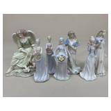 Porcelain Figurines / 7 pc