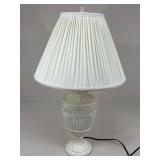 Plaster Lamp w/ Shade