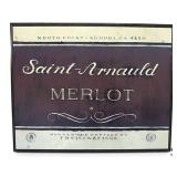 Saint-Arnold Merlot Print on Board