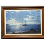 "Distant Isles" Print by Victor Elford