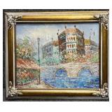 Original Oil Painting on Canvas Signed Davis