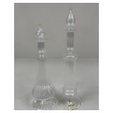 Pair Of Twoï¿½s Company Decanters