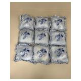 Embroidered Pillows / 9 pc