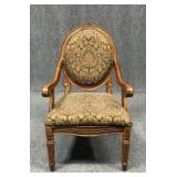 Shield Back Arm Chair
