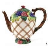 Fitz & Floyd Teapot