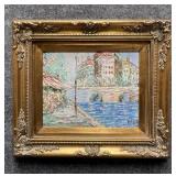 Original Oil Painting on Canvas Signed Davis