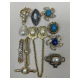 Brooches / 10 pc
