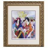 Patricia Govezensky "Afternoon Tea" Print S&N