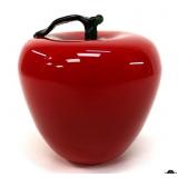 Art Glass Apple Figurine