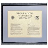 1920's Regulations for Operation of Aircraft