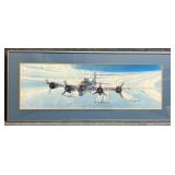 'Fortress Under Fire' Print by Keith Ferris