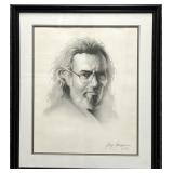 'Grateful Dead-Jerry Garcia' Portrait