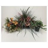 Artificial Floral Arrangements / 3 pc