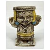 Vintage Ceramic "Happiness God" Figure