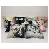 Marilyn Monroe Throw Pillows|9 pc