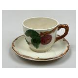 Franciscan "Apple" Cups & Saucers / 9 sets
