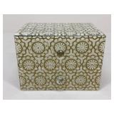 2-Drawer Glass Jewelry Box