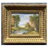 Original Oil Painting on Canvas Unsigned