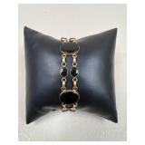 12k Gold Bracelet w/ Stone