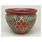 Painted Terracotta Planter