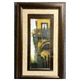 "Verona Balcony" Print by Montserrat Masdeu