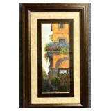 "Blooming Balcony" Print by Montserrat Masdeu