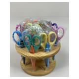 Pattern Edge Scissors w/ Stand