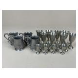 Pewter Drinkware / 20 pc