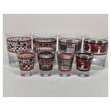 Game Night Themed Drinkware|8 pc