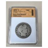 1898 Barber Half Dollar