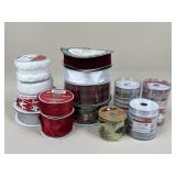 Christmas Ribbon / 14 pc