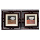 2/PC Asian Still Life Prints
